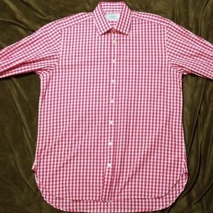 Charles Tyrwhitt Pink Check Shirt